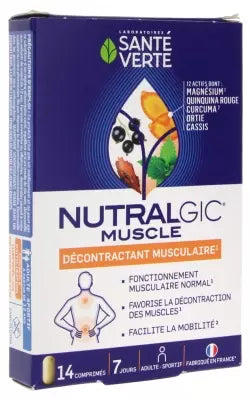 Santé Verte Nutralgic Muscle 14 Tablets