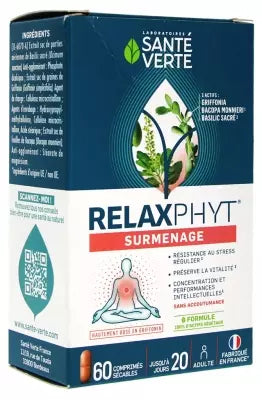 Santé Verte Relaxphyt Overwork 60 Tablets