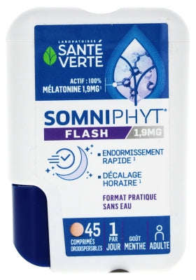 Santé Verte Somniphyt Flash 1.9Mg 45 Tablets