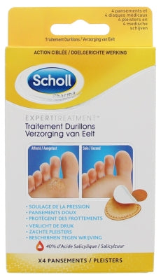 Scholl Calluses Treatment 4 Dressings