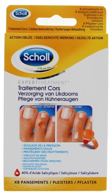 Scholl Corn Treatment 8 Plasters