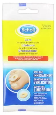 Scholl Corns Protective Felts 9 Foam Felts