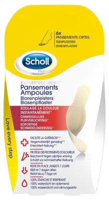 Scholl Toe Blister Plasters Small Size 5 Plasters