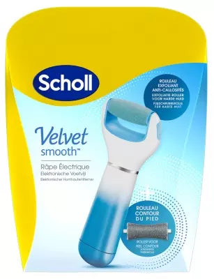 Scholl Velvet Smooth Anti-Callus Electric Grater + Foot Contour