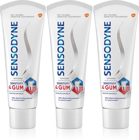 Sensodyne Sensitivity & Gum Whitening Whitening Toothpaste For Protection Of Teeth And Gums