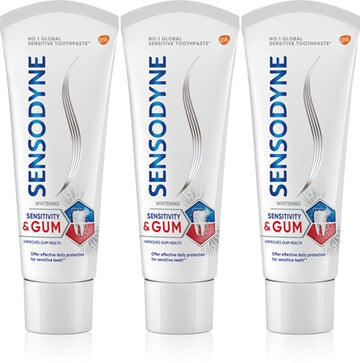 Sensodyne Sensitivity & Gum Whitening Whitening Toothpaste For Protection Of Teeth And Gums
