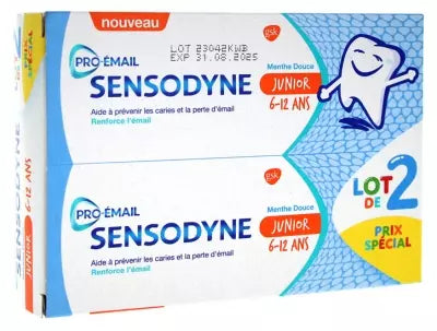 Sensodyne Junior Toothpaste 2 X 50Ml