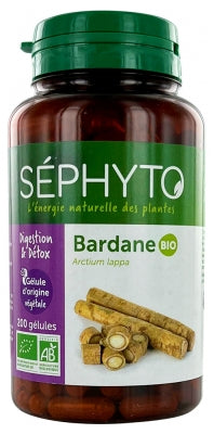 Séphyto Burdock Organic 200 Capsules