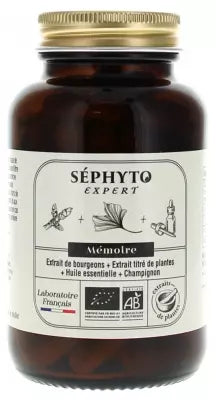 Séphyto Expert Memory Organic 90 Vegetable Capsules