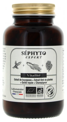 Séphyto Expert Vitality Organic 90 Vegetable Capsules