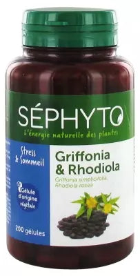 Séphyto Griffonia & Rhodiola 200 Capsules