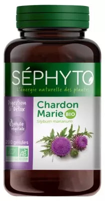 Séphyto Milk Thistle Organic 200 Capsules