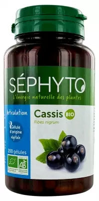 Séphyto Organic Blackcurrant 200 Capsules