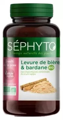 Séphyto Organic Brewer'S Yeast And Burdock 200 Capsules