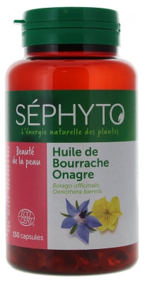 Séphyto Organic Evening Primrose Borage Oil 150 Capsules