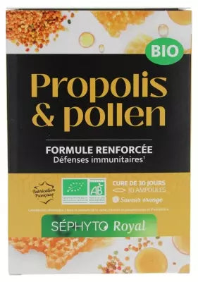 Séphyto Royal Propolis & Pollen Organic 30 Phials