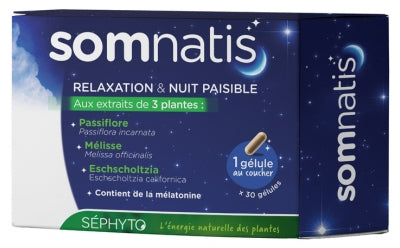 Séphyto Somnatis Relaxation & Peaceful Night 30 Capsules