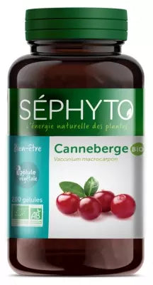 Séphyto Well Being Cranberry Organic 200 Capsules