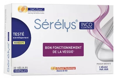 Sérélys Inco Control 30 Vegetable Capsules