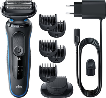 Braun Series 5 51-B1500S Electric Shaver + Replacement Heads