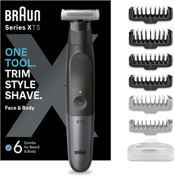 Braun Series X Xt5200 Trimmer And Shaver For Beard