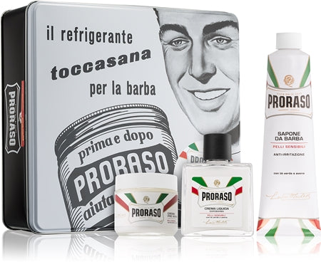 Proraso Set Whole Routie Shaving Kit For Men White 