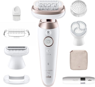 Braun Silk-Épil 9 9360 Flex Epilator With Fully Flexible Head For The Legs, Body And Underarms