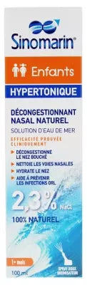 Sinomarin Sea Water Solution Blocked Nose Infants Children 100Ml