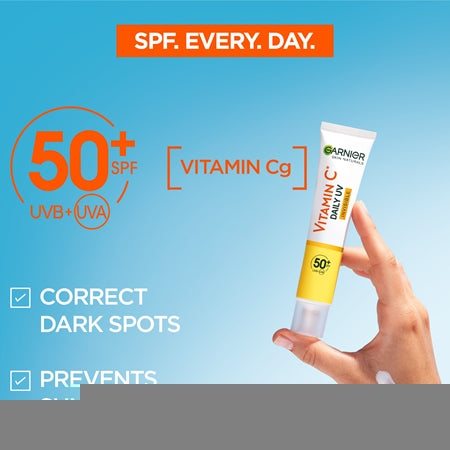 Garnier Skin Naturals Vitamin C Glow Radiance Fluid Spf 50+