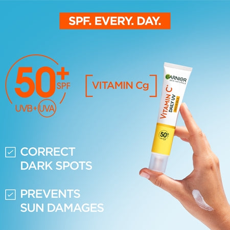 Garnier Skin Naturals Vitamin C Invisible Radiance Fluid Spf 50+
