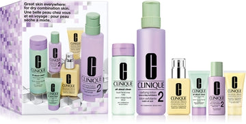 Clinique Skincare Set 3-Step Skincare Set For Dry Skin Gift Set For Dry Skin