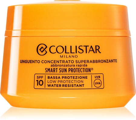 Collistar Smart Sun Protection Supertanning Concentrate Unguent Spf 10 Concentrated Unguent For Sunbathing Spf 10