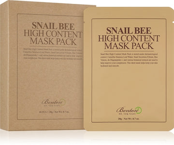 Benton Snail Bee Complex Care Sheet Mask With Snail Extract 