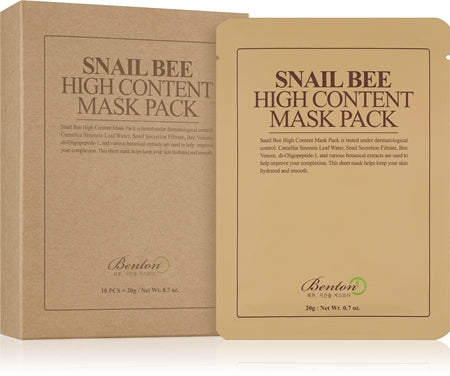 Benton Snail Bee Complex Care Sheet Mask With Snail Extract 