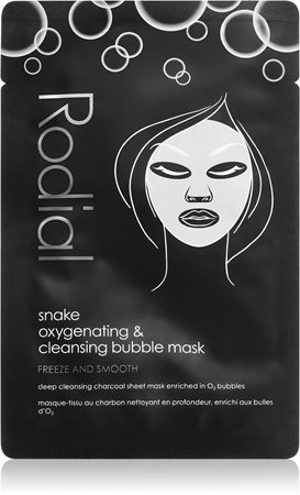 Rodial Snake Oxyganating & Cleansing Bubble Mask Cleansing Detoxifying Activated Carbon Mask