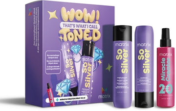 Matrix So Silver Gift Set Neutralising Yellow Tones