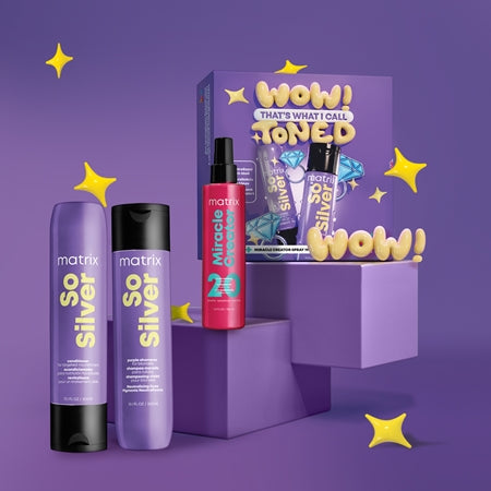 Matrix So Silver Gift Set Neutralising Yellow Tones