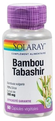 Solaray Bamboo 60 Vegetable Capsules