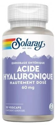 Solaray Highly Dosed Hyaluronic Acid 30 Vegetable Gel-Caps