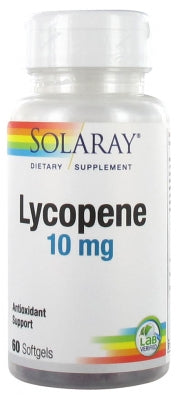 Solaray Lycopene 10Mg 60 Capsules