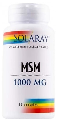 Solaray Msm 1000Mg 60 Capsules