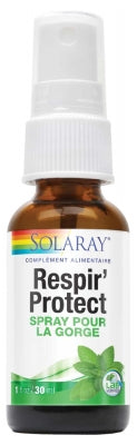 Solaray Respir' Protect Throat Spray 30Ml