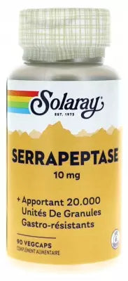 Solaray Serrapeptase 10Mg 90 Vegecaps