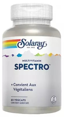 Solaray Spectro Multi-Vita-Min 60 Vegetable Capsules
