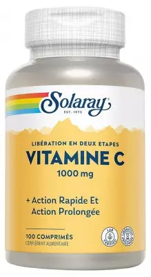 Solaray Vitamin C 1000Mg 100 Tablets