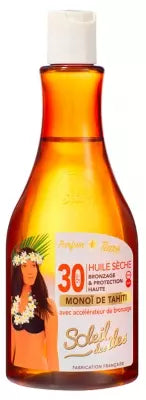 Soleil Des Îles Dry Tanning And Protection Oil Spf30 150Ml