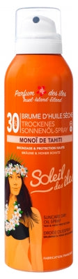 Soleil Des Îles Dry Oil Mist Spf30 Island Fragrance 200Ml