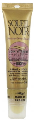 Soleil Noir Adults And Children Vitamin Care Cream Spf50 20Ml + Stick Spf30 2G