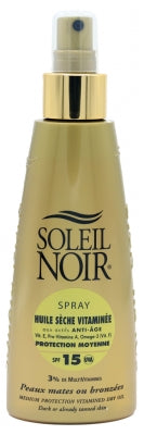 Soleil Noir Vitamined Dry Oil Spf15 Spray 150Ml