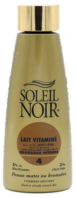 Soleil Noir Vitamined Body Milk Intense Tanning 4 150Ml